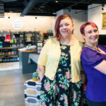 Crystal Deakins and Paulina Baykova at their new Mixers & More location on Main Street.