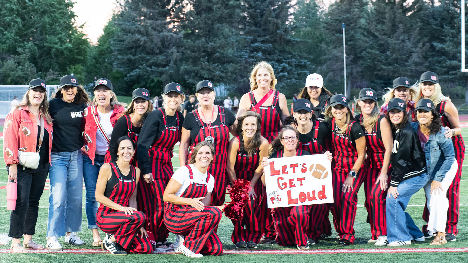 Park City Miners narrow victory against the Wasatch Wasps, 28-23, at Dozier Field, Park City High School