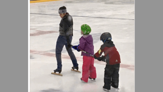 Learn to speed skate for free in Park City.
