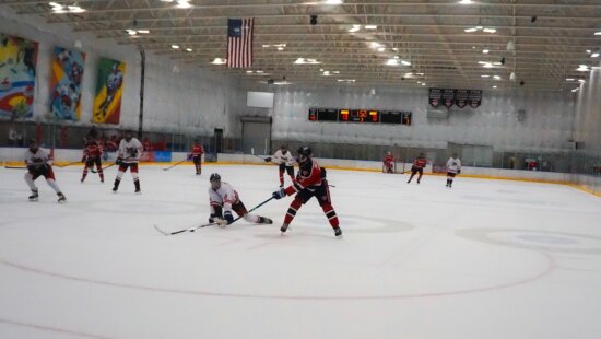 Park City Ice Miners Red Team hockey home game against UCI-North on Wed. at the Ice Arena.