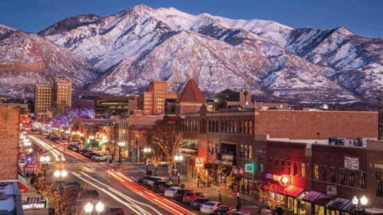 Historic 25th street in Ogden, which was chosen as the US host city for Raindance.