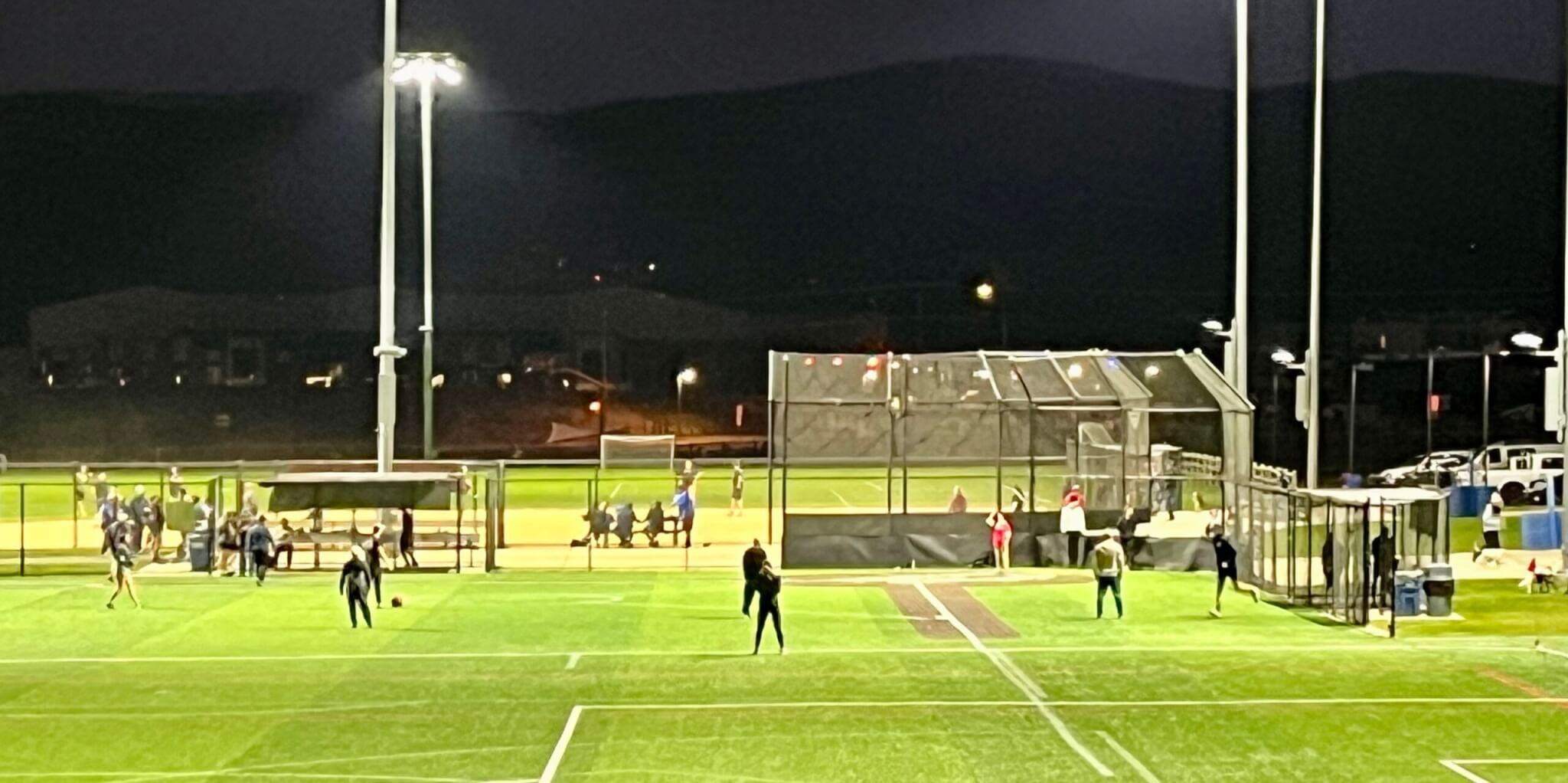 Adult kickball at Quinns Junction.