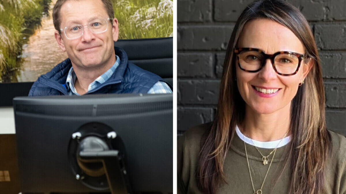 Matt Dias left and Jodi Emery right.