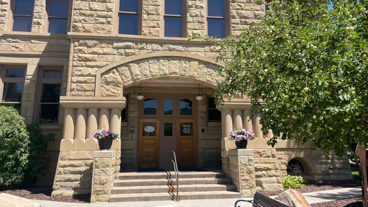 The Summit County courthouse and government offices in Coalville.