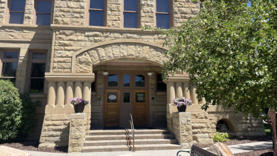 The Summit County courthouse and government offices in Coalville.