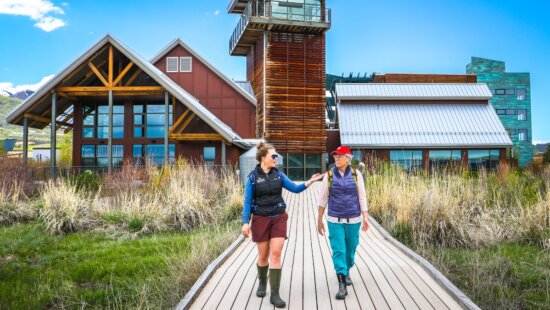 The Swaner Preserve and Eco Center in Park City.
