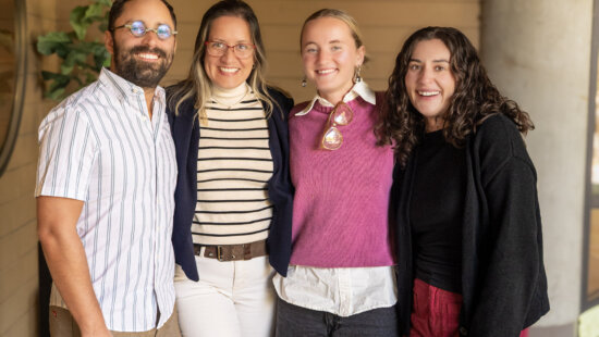 Members of the Wasatch Immigration Project’s legal team, including new staff attorneys Jessica Hamilton and Kaite Hogan, gather at the nonprofit’s Park City office. The organization recently expanded its staff to meet rising community demand for immigration legal services.