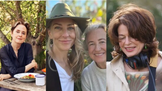 From left to right: Alice Waters; Jen Castle and Blake Spalding; Davia Nelson.