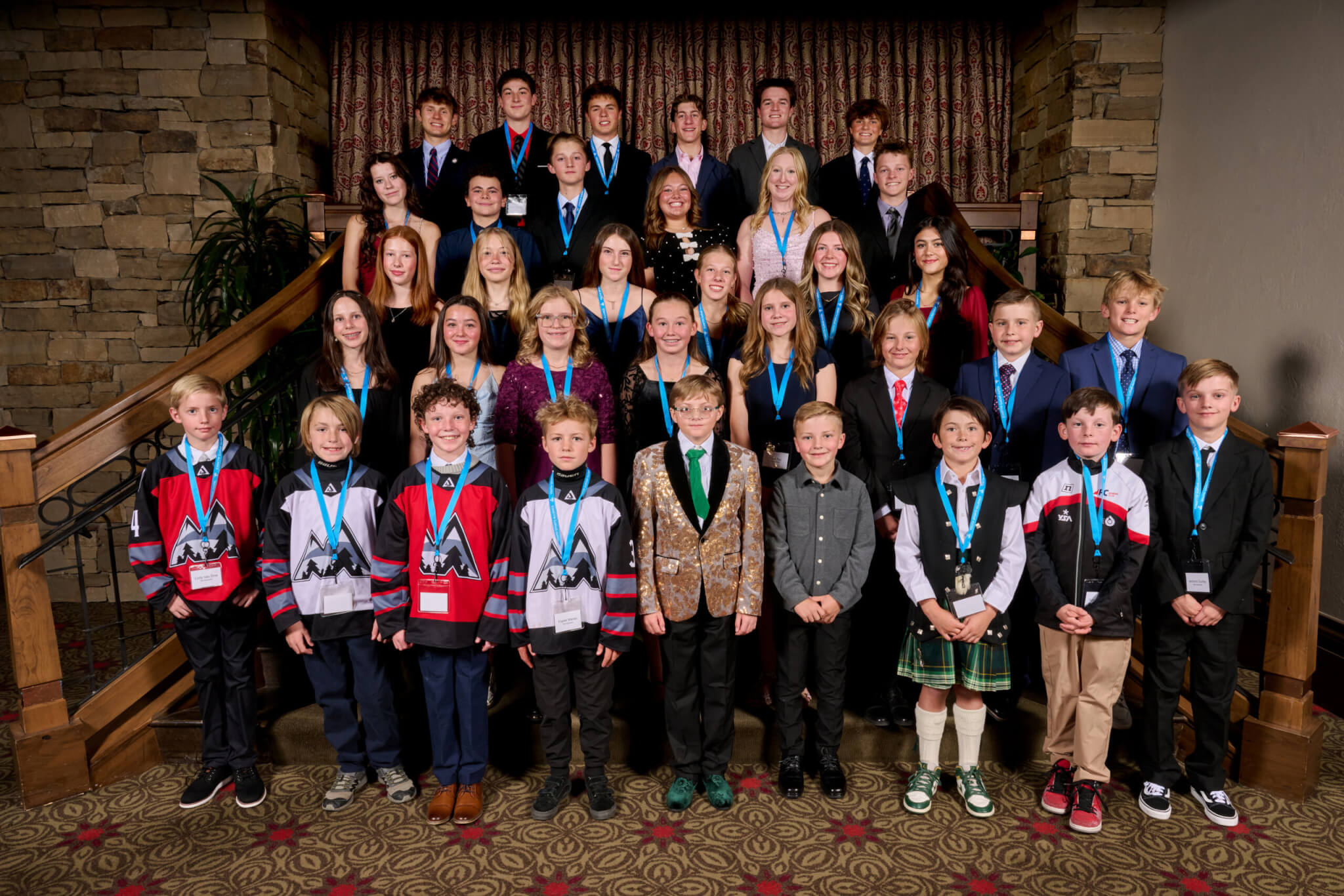 YSA athletes at JWW.