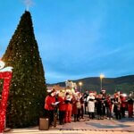 Junction Commons Tree Lighting. November 22, 2024.