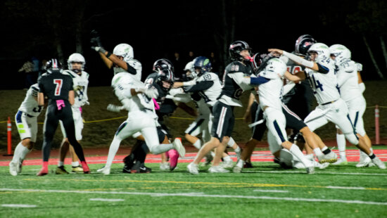 Park City Miners Boys Varsity Football Team on home turf at Dozier Field on Thursday beating Timpanogos 30-0.