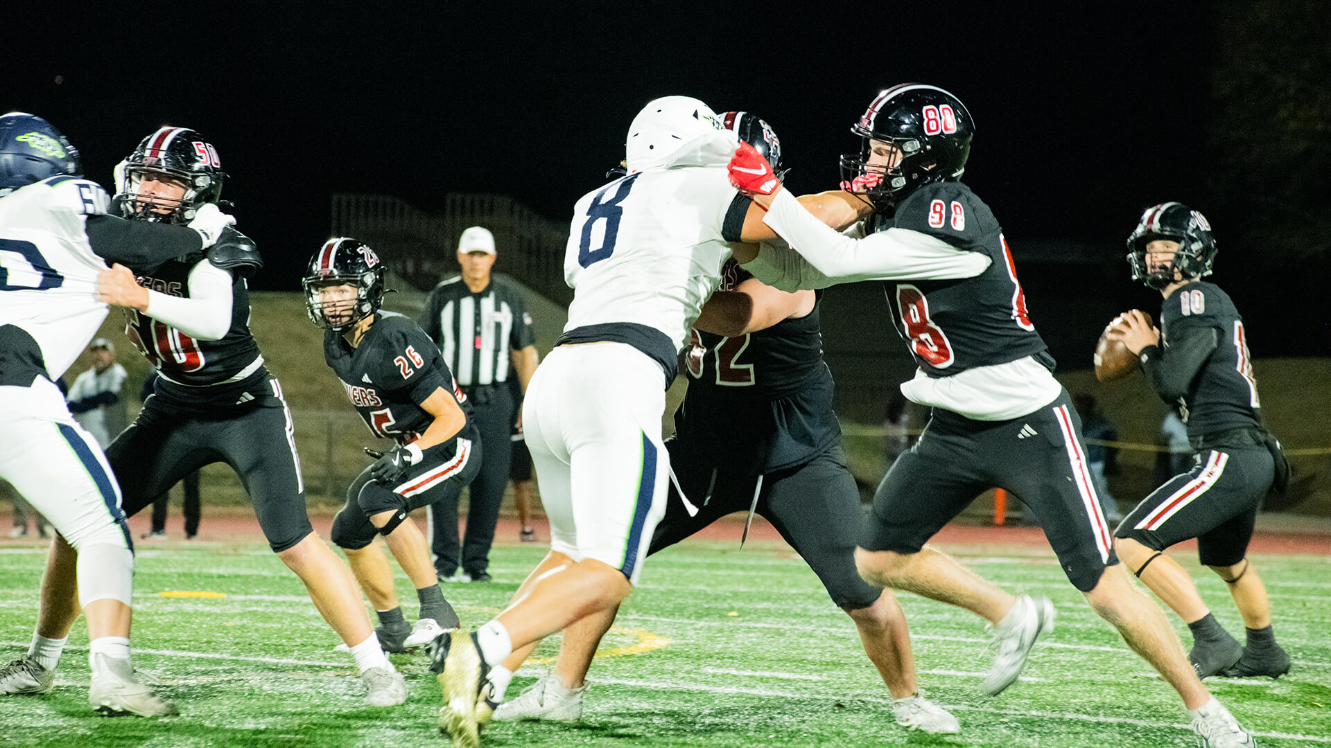 PCHS football played Timpananogos on Oct. 9.