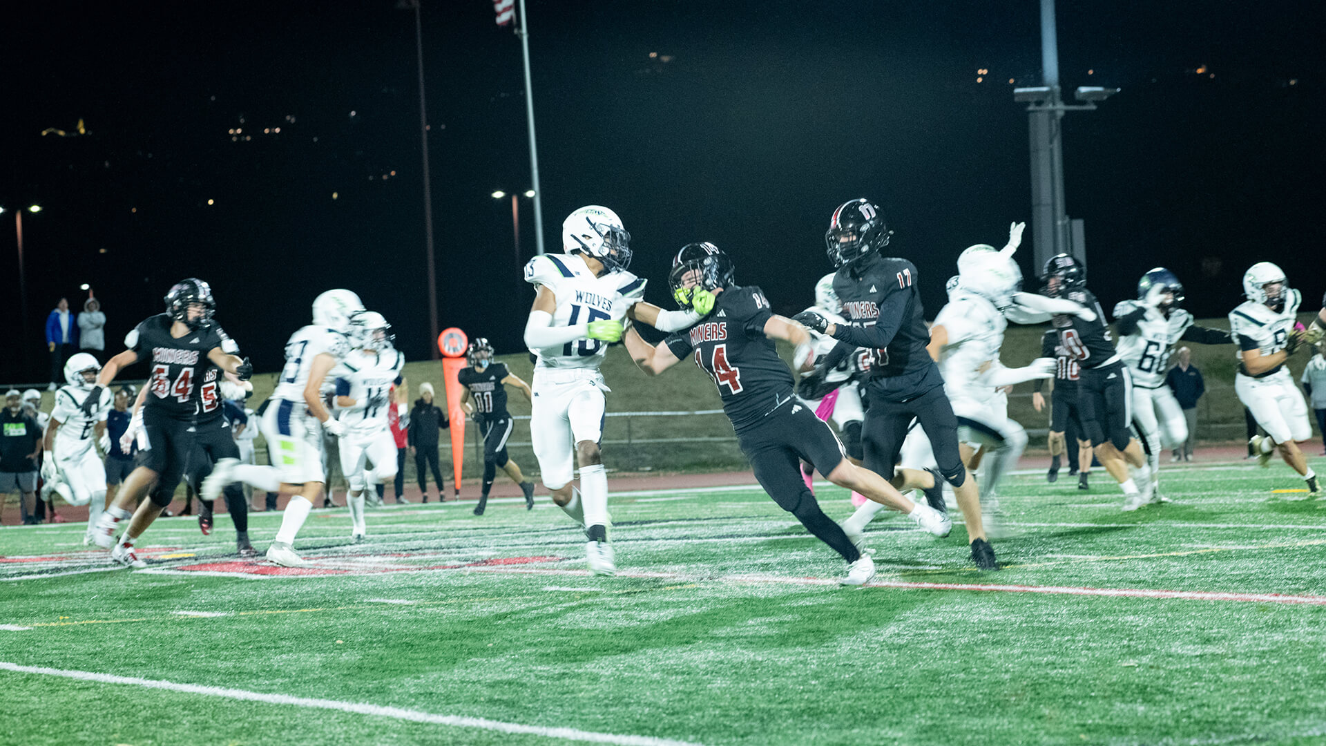 Miners vs Timpananogos on October 9.