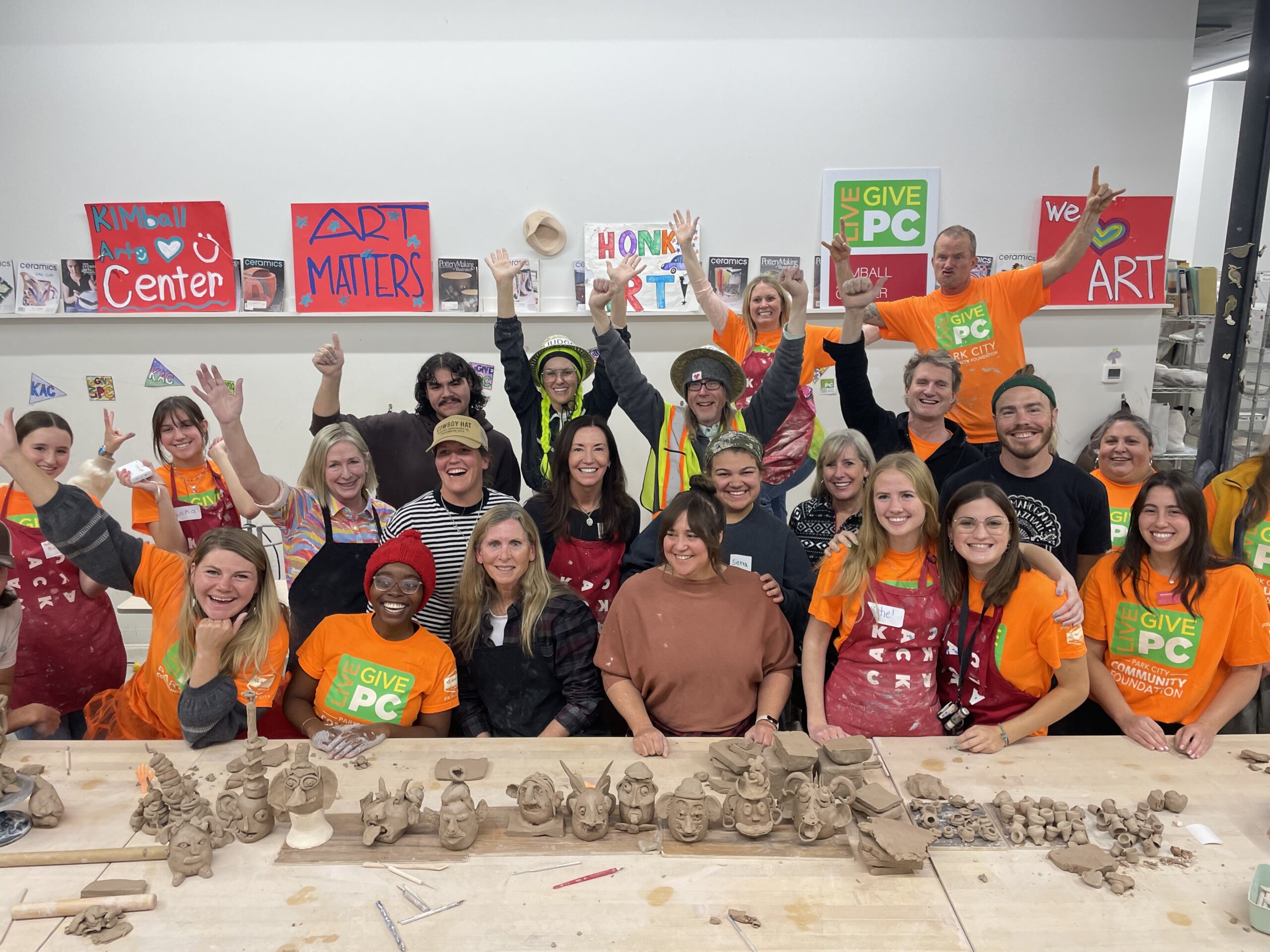 Live PC Give PC Pottery Olympics
