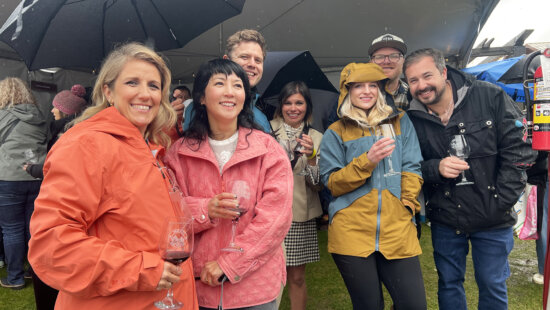 Wine enthusiasts enjoyed a weekend of tasting wines from across the globe. Photo: TownLift // Randi Sidman-Moore