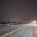 Traffic on I-80 during snowstorm //Townlift - K. Kohlwey