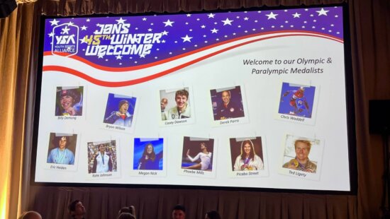 Partial list of the Olympians in attendance at Saturday's JANS Winter Welcome event for Youth Sports Alliance included: Billy Demong, Bryon Wilson, Casey Dawson, Derek Parra, Chris Waddell, Eric Heiden, Kate Johnson, Megan Nick, Phoebe Mills, Picabo Street, Ted Ligety, Trace Worthington, 'Fuzz' Federsen, Heidi Voelker, and Chris Haslock.