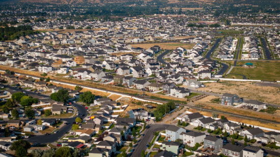 A residential area in Spanish Fork is pictured on Tuesday, July 16, 2024.