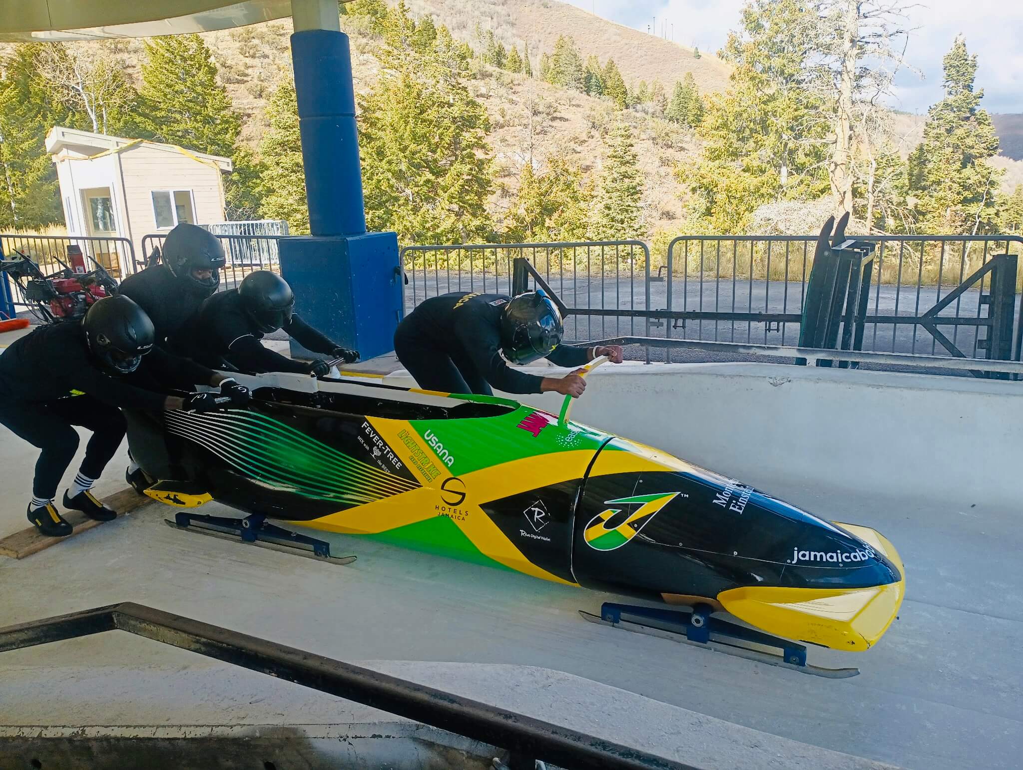 Jamaican Bobsled Team joins IOC’s solidarity series at the UOP