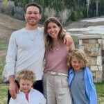 Audry Rose founders Kevin and Jaclyn Elbaum with their two children.