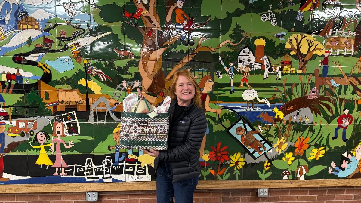 Galen Natt, winner of the On the Town Package for the TownLift Local Holiday Shopping Spree. 