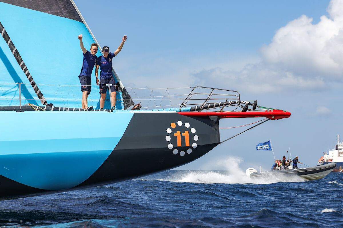 Clapcich, Harris take historic second in Transat Café L’OR
