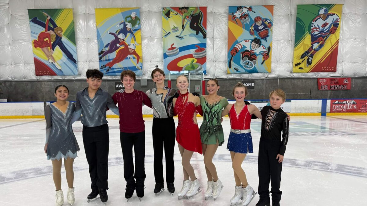 Part of the elite traveling competition team of the Figure Skating Club of Park City.