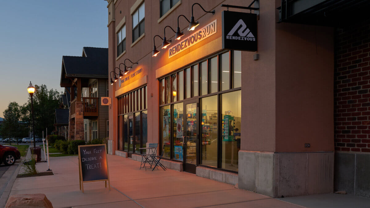 Rendezvous Run, located in Redstone at Kimball Junction, serves as both a specialty running store and a welcoming hub for Park City’s growing running community.