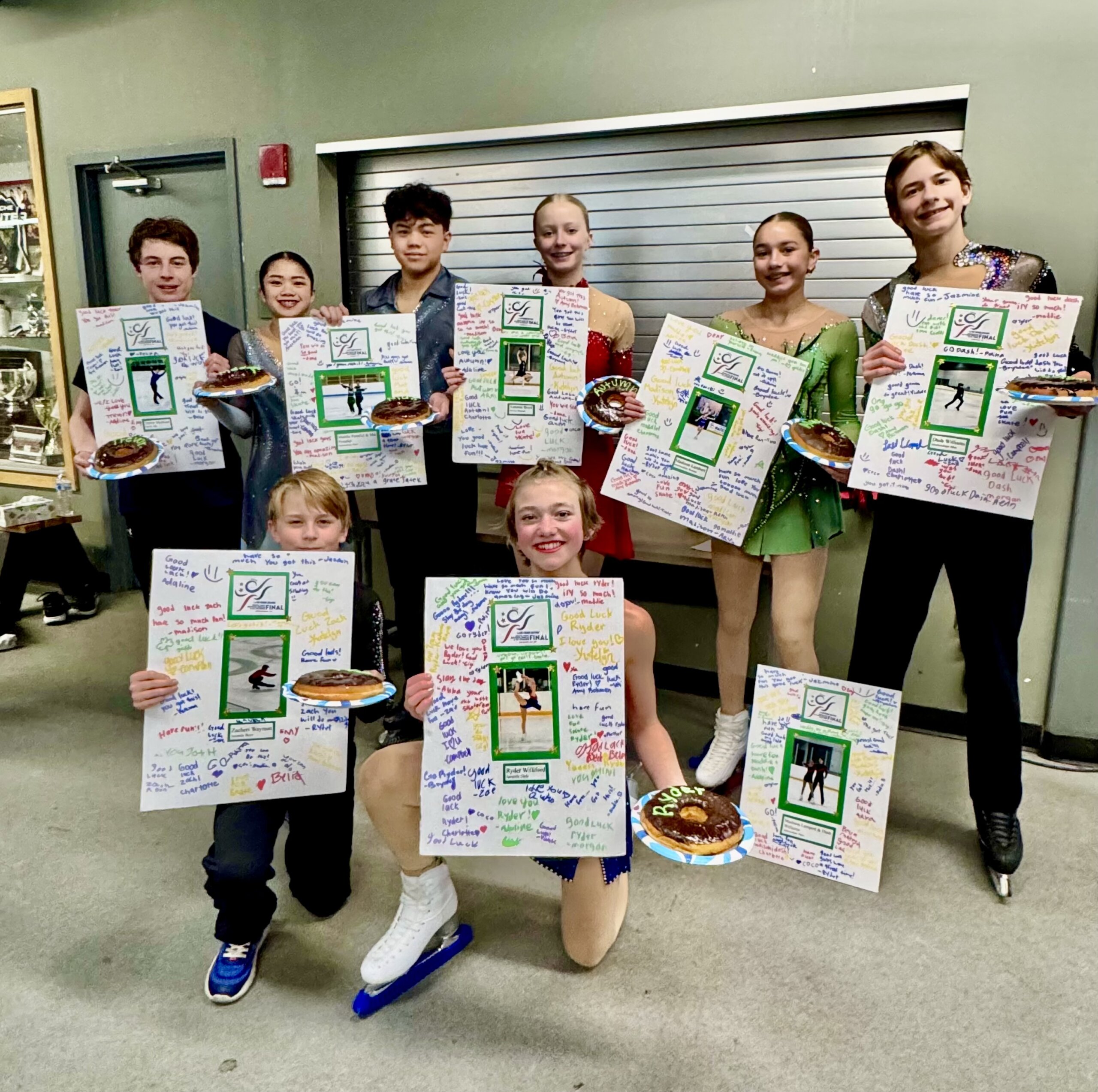 Figure Skating Club of Park City giving thanks.