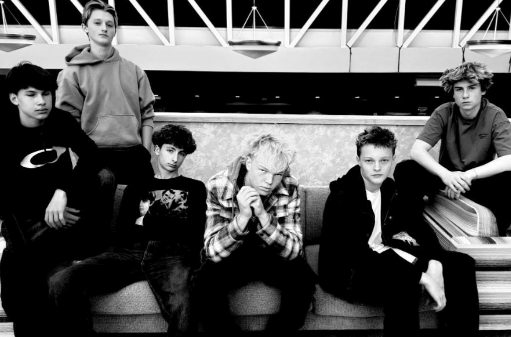 The Kin, a newly formed teen rock band made up of Park City High School and Winter Sports School students, gathers for a rehearsal portrait ahead of their debut showcase at Park City Community Church on Sunday at 6 p.m.