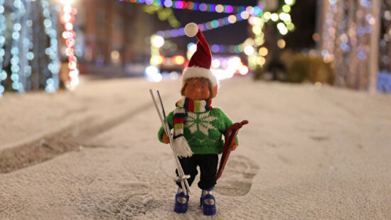 Catch Rip the ski bum if you can this holiday season, Dec. 12-21.