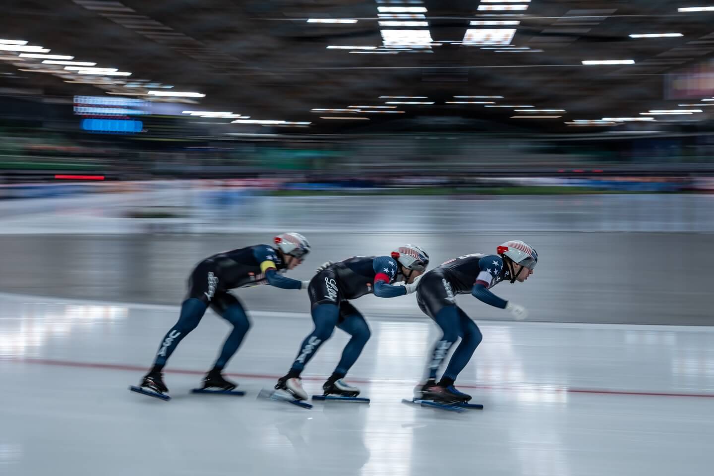 USA's Men's Team Pursuit in Norway's World Cup.