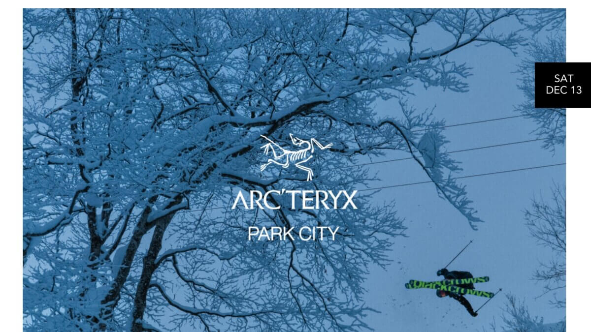 Arc'teryx Grand Opening on Park City Main Street Dec 13.