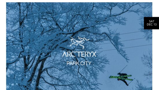 Arc'teryx Grand Opening on Park City Main Street Dec 13.