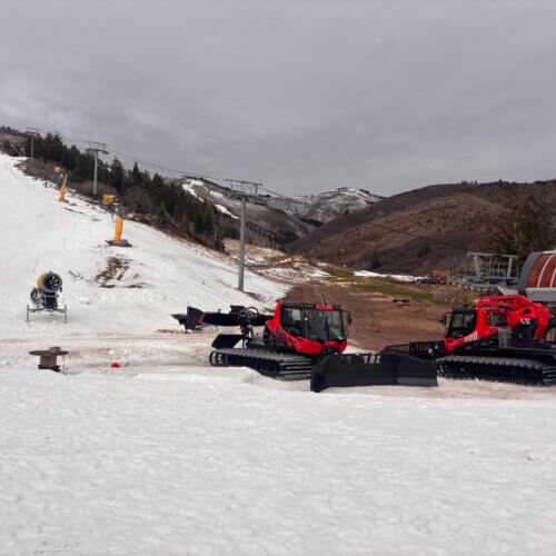 Orange Bubble lift Canyons Base Area, Park City Mountain Dec. 21, 2025