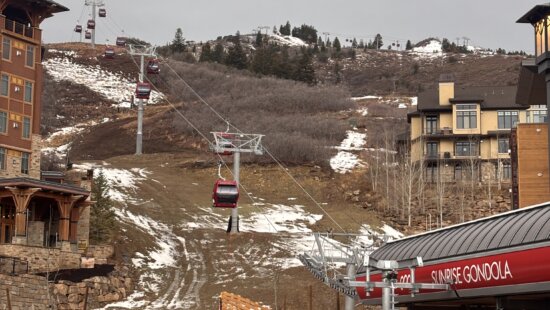 Sunrise Gondola Canyons Base Area, Park City Mountain Dec. 21, 2025