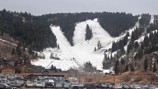 Aerials and Moguls venue location conditions at Deer Valley Snow Park Base, Dec. 21, 2025
