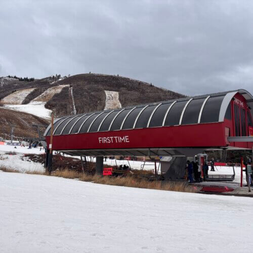 First Time Lift, Park City Mountain Dec. 21, 2025