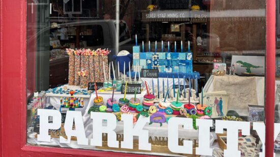 Hanukkah Holiday on Main St, Park City.