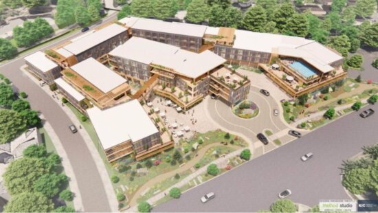 Park Meadows Plaza redevelopment preferred proposal from developers.