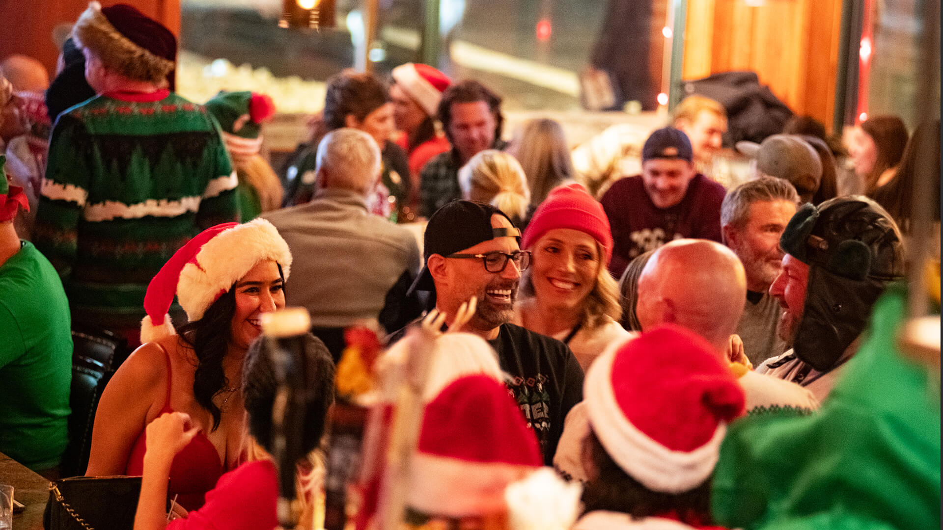 Santa Pub Crawl, Main Street, Toy Drive for Cristian Center Park City's Operation Hope