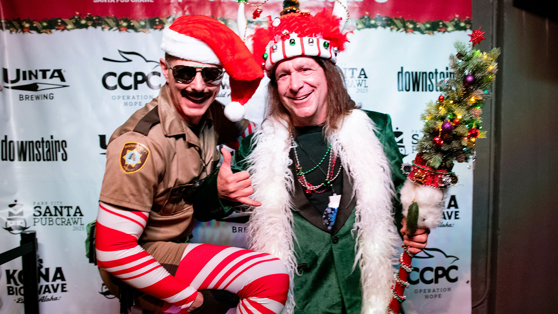 Santa Pub Crawl, Main Street, Toy Drive for Cristian Center Park City's Operation Hope