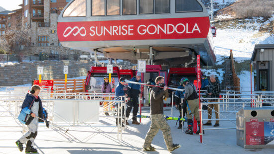 Park City Mountain's Sunrise Gondola at the Canyons