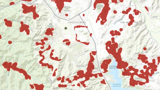 The high-risk Wildland User Interface map is now available.
