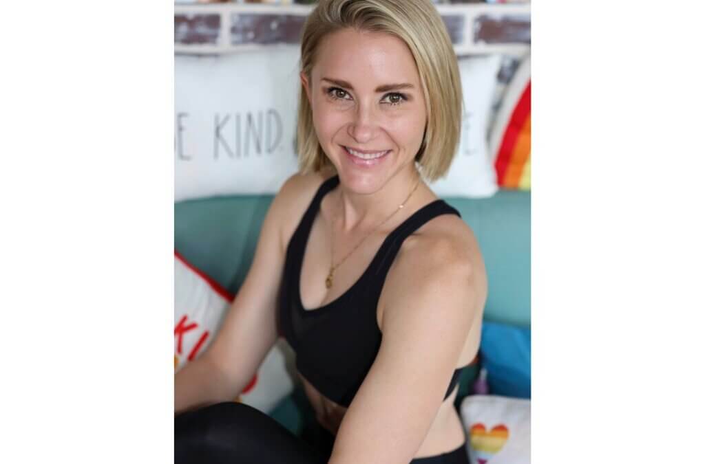 Former Summit County Council member Malena Stevens teaches alignment-focused hot power yoga at Park City Yoga Collective, emphasizing breath and body awareness. Photo: PC Yoga collective