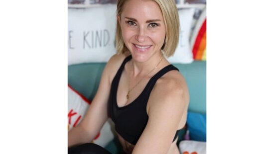 Former Summit County Council member Malena Stevens teaches alignment-focused hot power yoga at Park City Yoga Collective, emphasizing breath and body awareness. Photo: PC Yoga collective