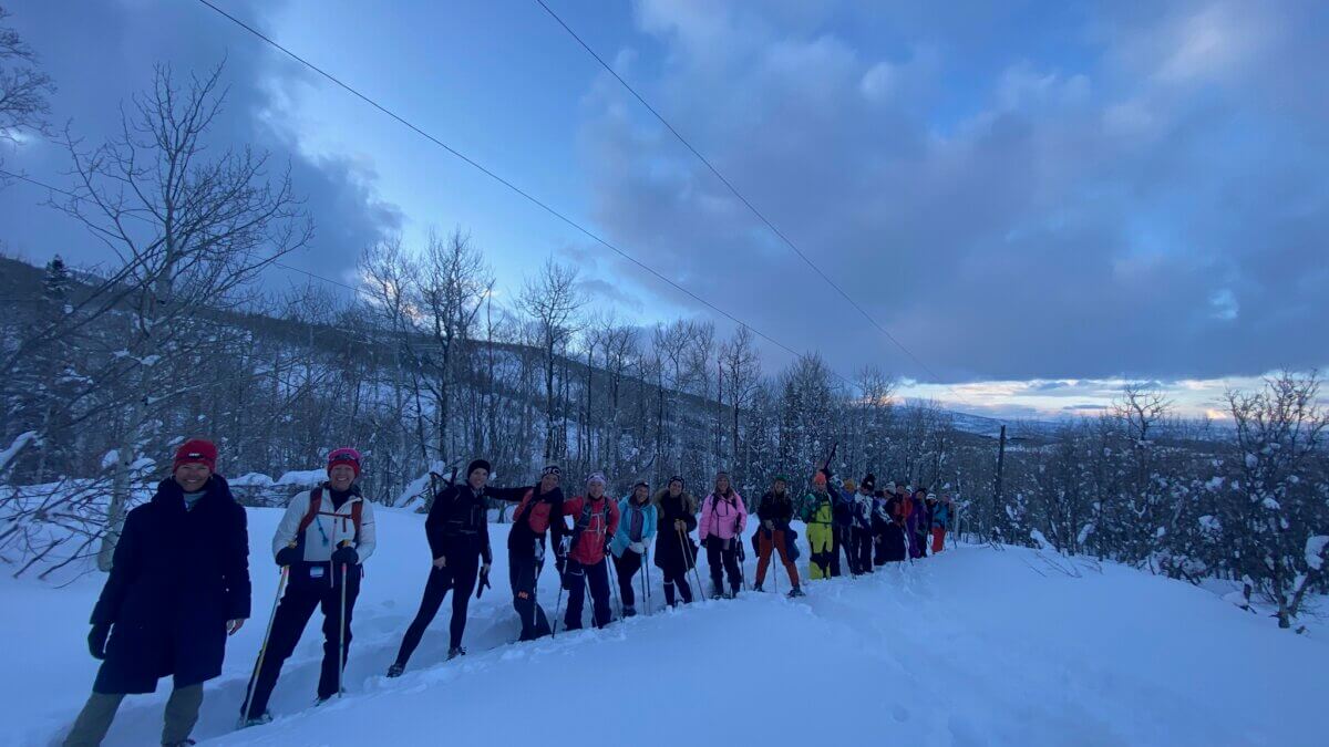 Join in on the fun this winter with monthly full moon snowshoeing.