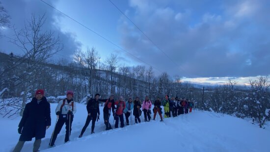 Join in on the fun this winter with monthly full moon snowshoeing.