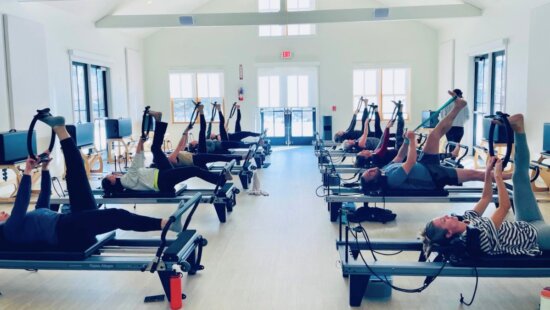 Reformer class at Good Movement Studio.