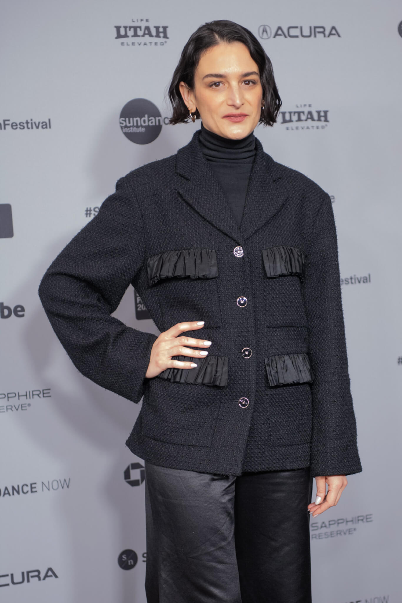 Premiere of the Film Carousel at the Sundance Film Festival on January 22, 2025. Actor Jenny Slate